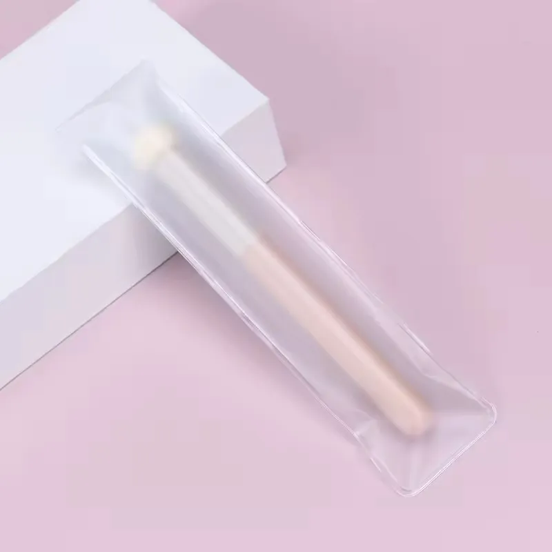 Pincel de Maquiagem Matte com Cabeça de Esponja em Forma de Pequeno Pão Cozido a Vapor