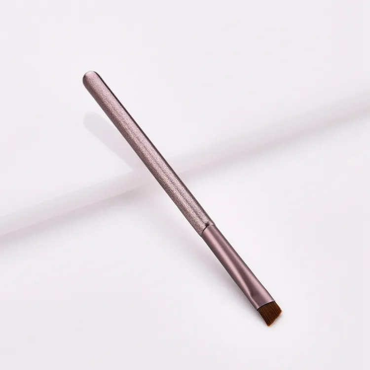 Conjunto de Pincéis de Maquiagem para Sobrancelhas de Champagne Profissional 4