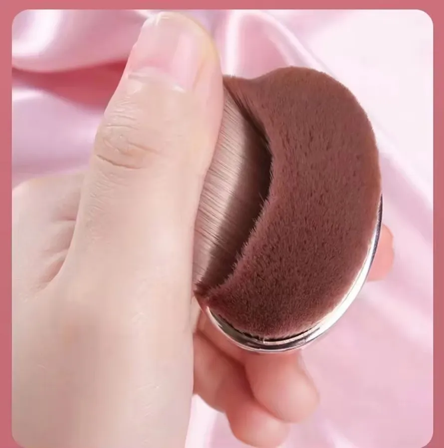 9PCS Conjunto de Pincéis Grandes para Maquiagem Pincel de Sombra de Olhos Pincel de Sobrancelha Corretivo Cosméticos Ferramentas de Beleza Maquiagem