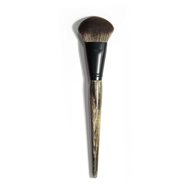 Pincel de Maquiagem com Cerdas Macias para Pó Solto, Iluminador, Blush, Ferramentas de Maquiagem para o Rosto