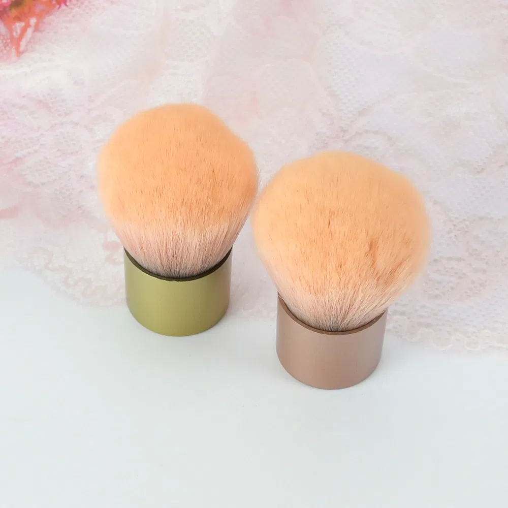 Pó de Mistura Corretivo Blush Pincel Kabuki Único Maquiagem Ferramenta de Cuidado Facial Cosmético para Unhas