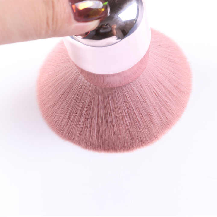 Pincel de Blush Retrátil Profissional de Maquiagem
