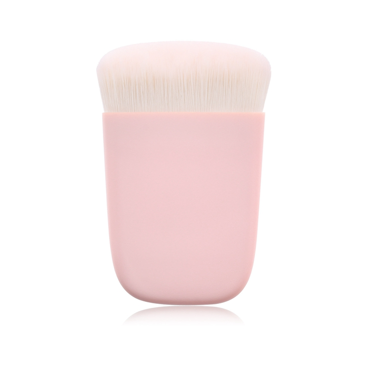 1PC Pincéis de Maquiagem Planos Únicos Rosa Roxo Madeira Base Blush Multifuncional Pincel Kabuki