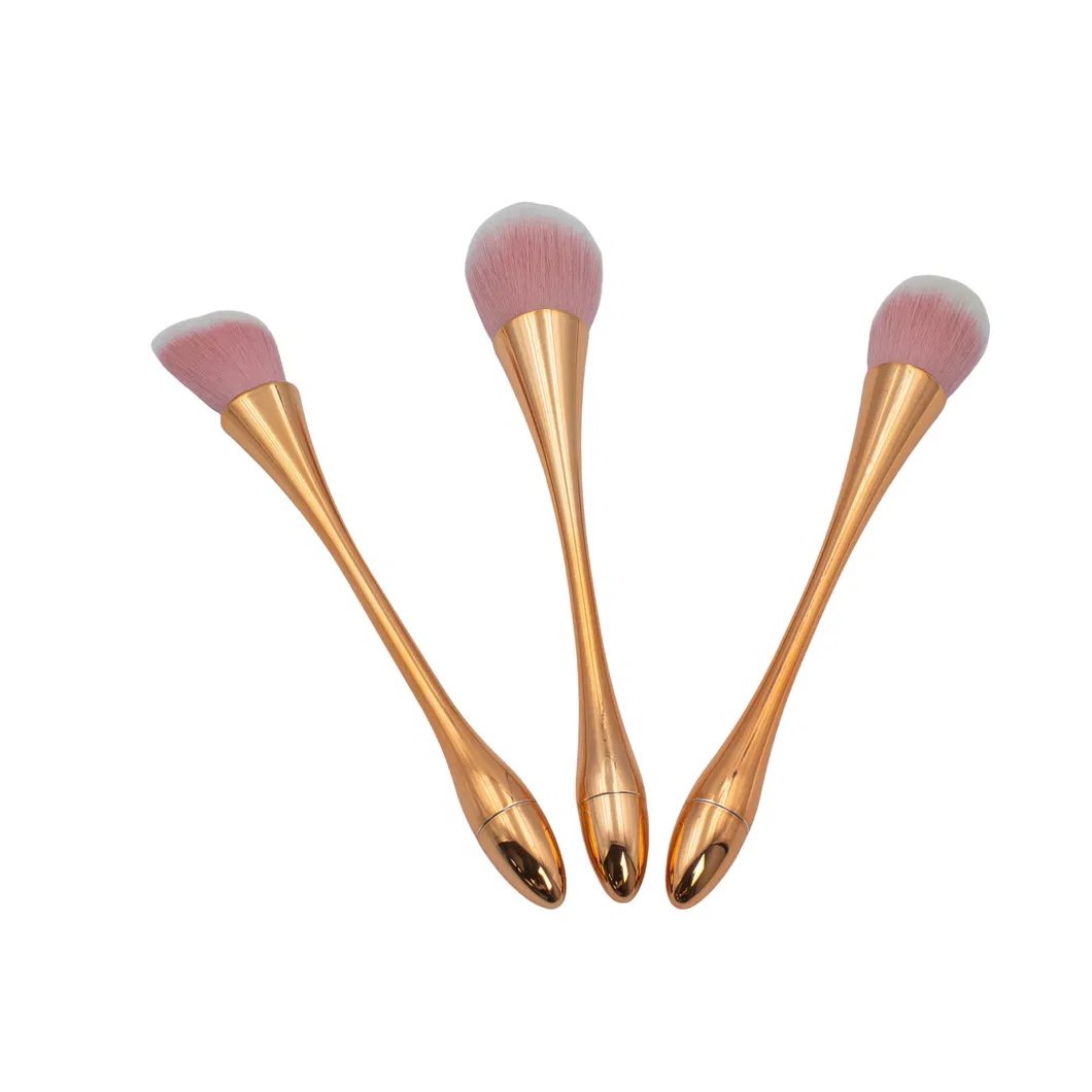 10-Piece Conjunto Completo de Pincéis de Maquiagem Ferramentas de Beleza para Iniciantes: Pincel para Pó Solto, Pincel para Sombra