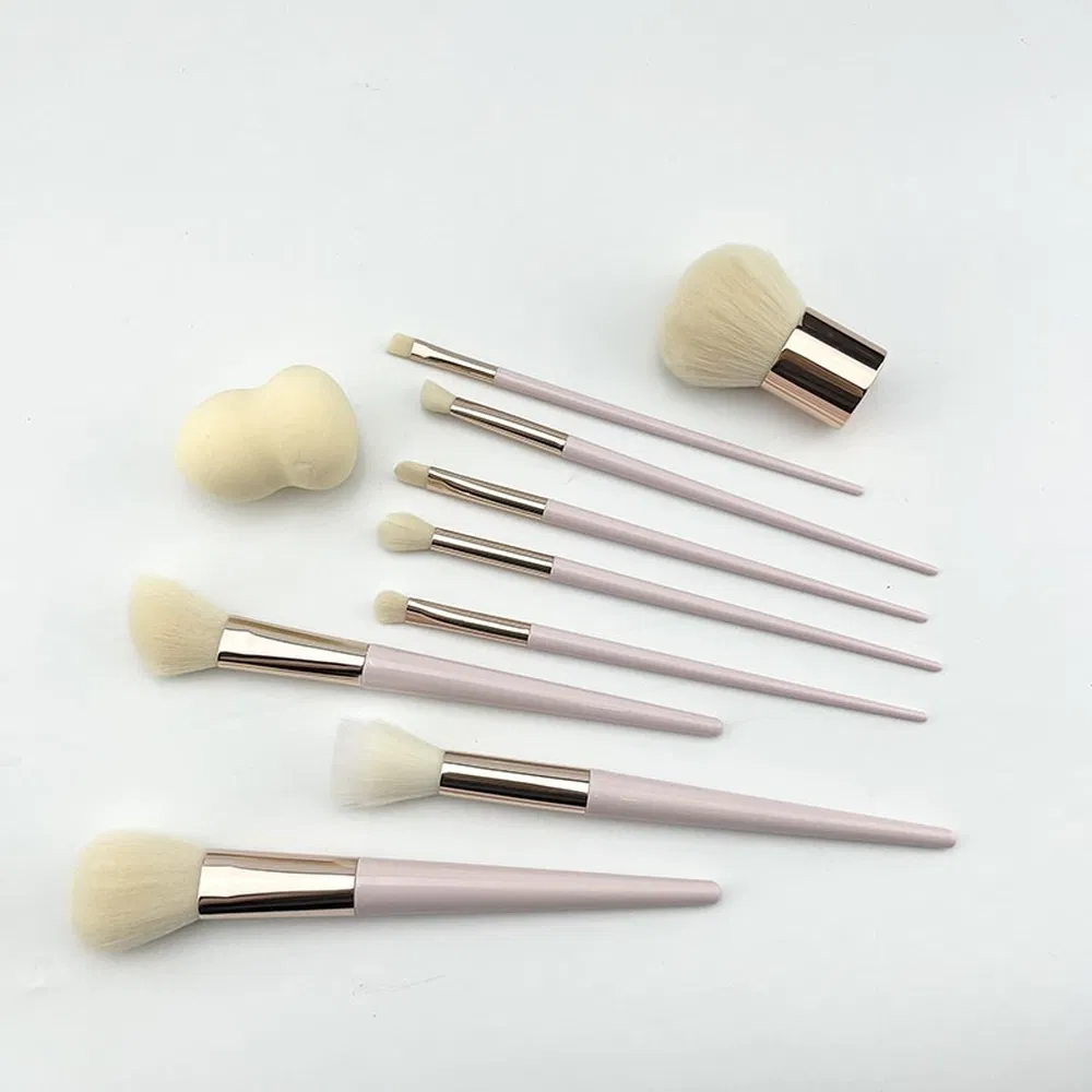 Distribuidor de Conjunto de Pincéis Cosméticos Fashionáveis Pincel Profissional Forma Kabuki Pincel de Maquiagem