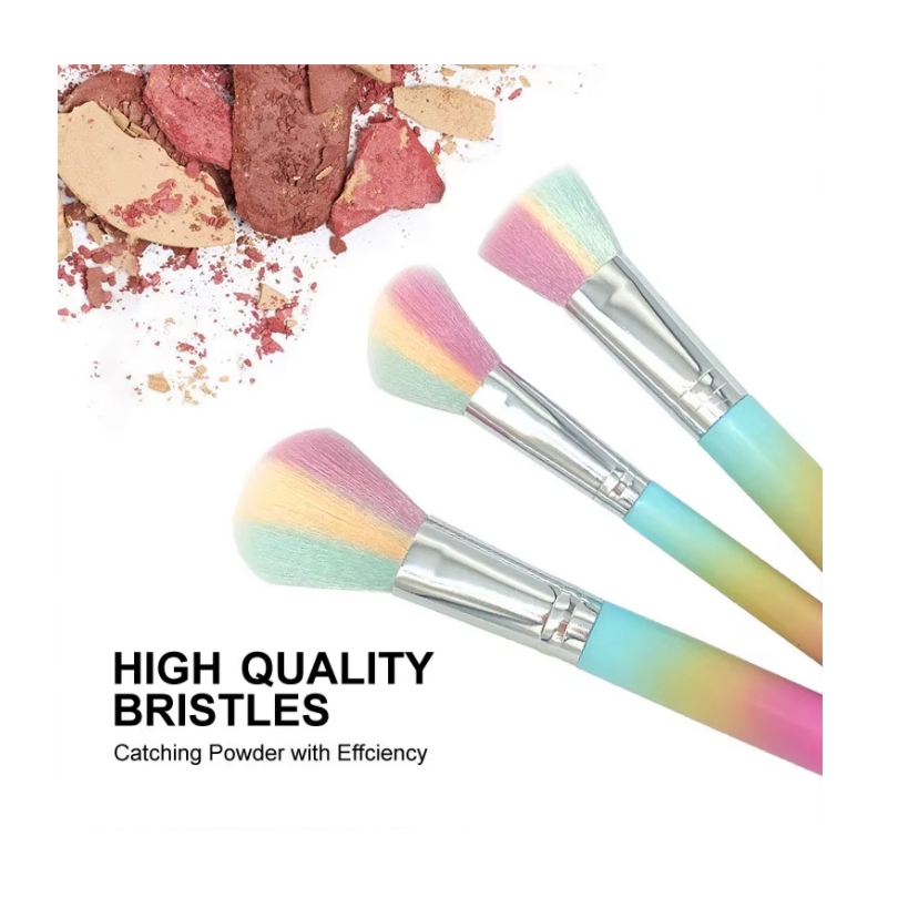 10PCS Conjunto Completo de Ferramentas Cosméticas Conjunto Profissional de Pincéis de Maquiagem para Mulheres