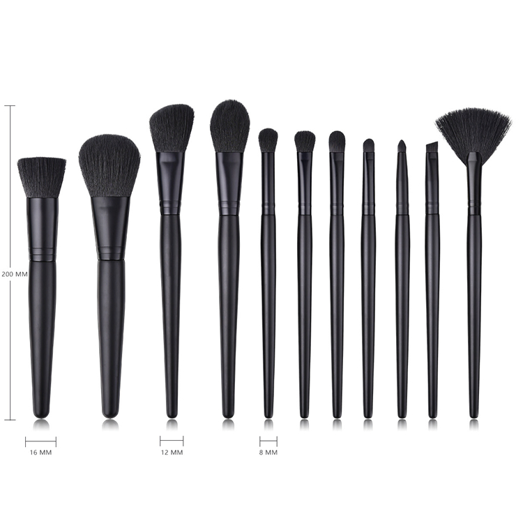 11PCS Conjunto de Pincéis de Maquiagem Profissional Personalizado com Logo