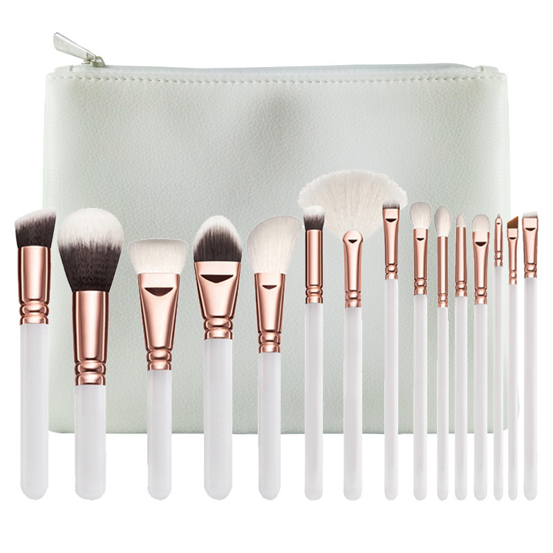 Multi Functional Eye and Face Synthetic Makeup Brush Wholesale Set