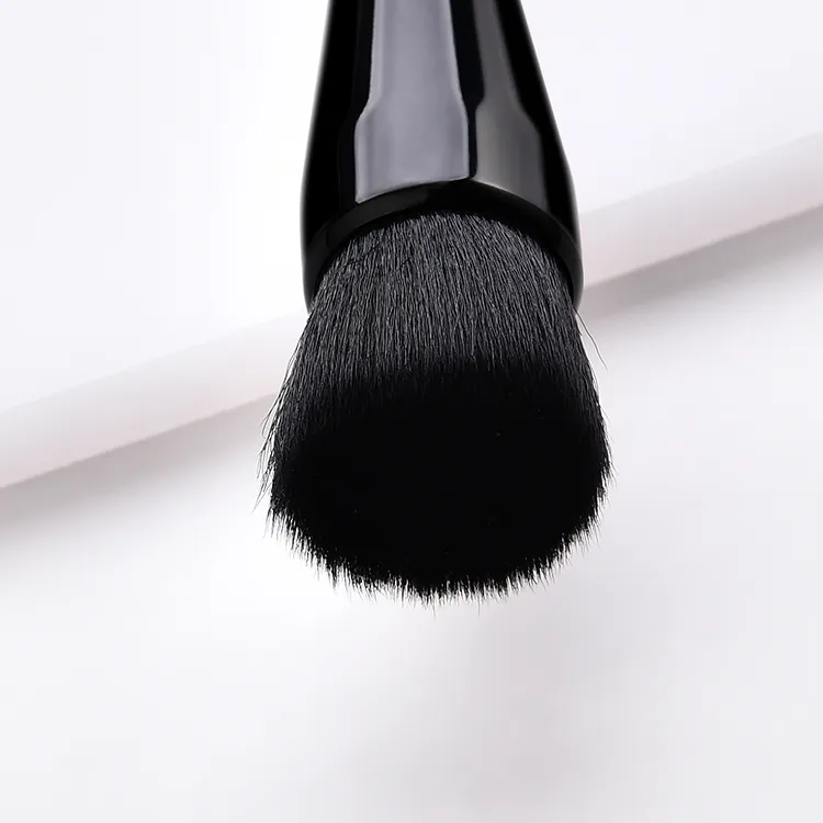 Pincel de Blush Angulado para Rosto, Pó, Blush, Bronzer, Iluminador, Contorno, Pincel de Maquiagem