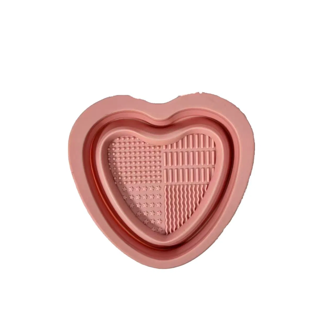 Bowl de Limpeza de Pincéis de Maquiagem de Silicone Reutilizável e Dobrável para Utensílios Domésticos