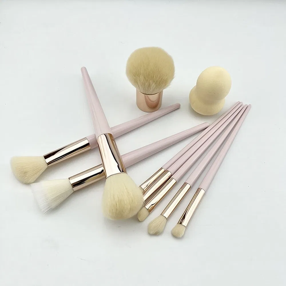 Distribuidor de Conjunto de Pincéis Cosméticos Fashionáveis Pincel Profissional Forma Kabuki Pincel de Maquiagem