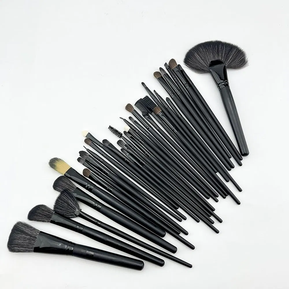 Escova de Maquiagem de Iluminador de Design Portátil para Viagem Tamanho Cosmético