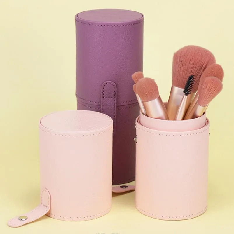 Venda Quente 11 PCS Conjunto de Pincéis de Maquiagem Roxo Profissional para Base em Creme e Pó