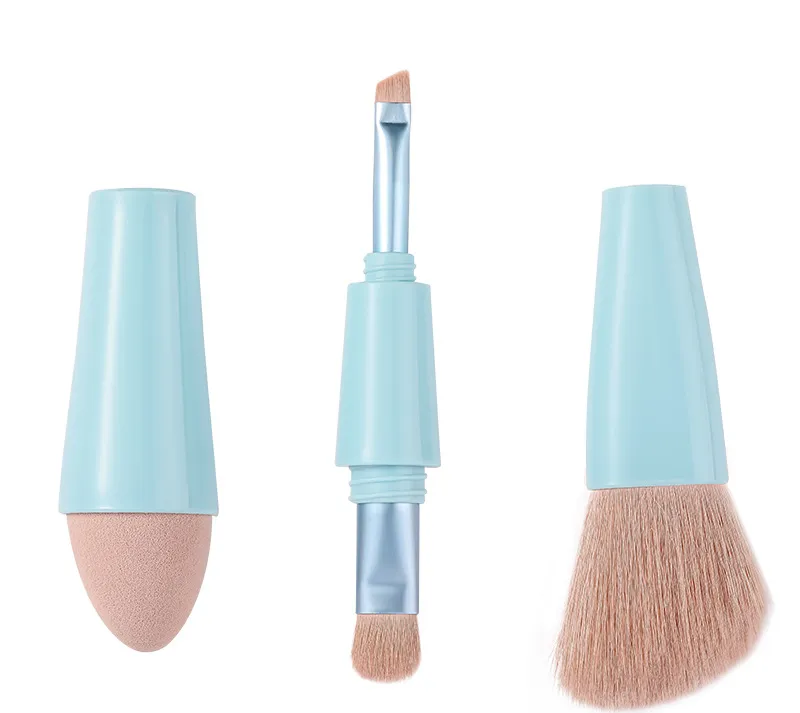 Caneta de Beleza Portátil Multifuncional Corretivo Blush Base Pincel