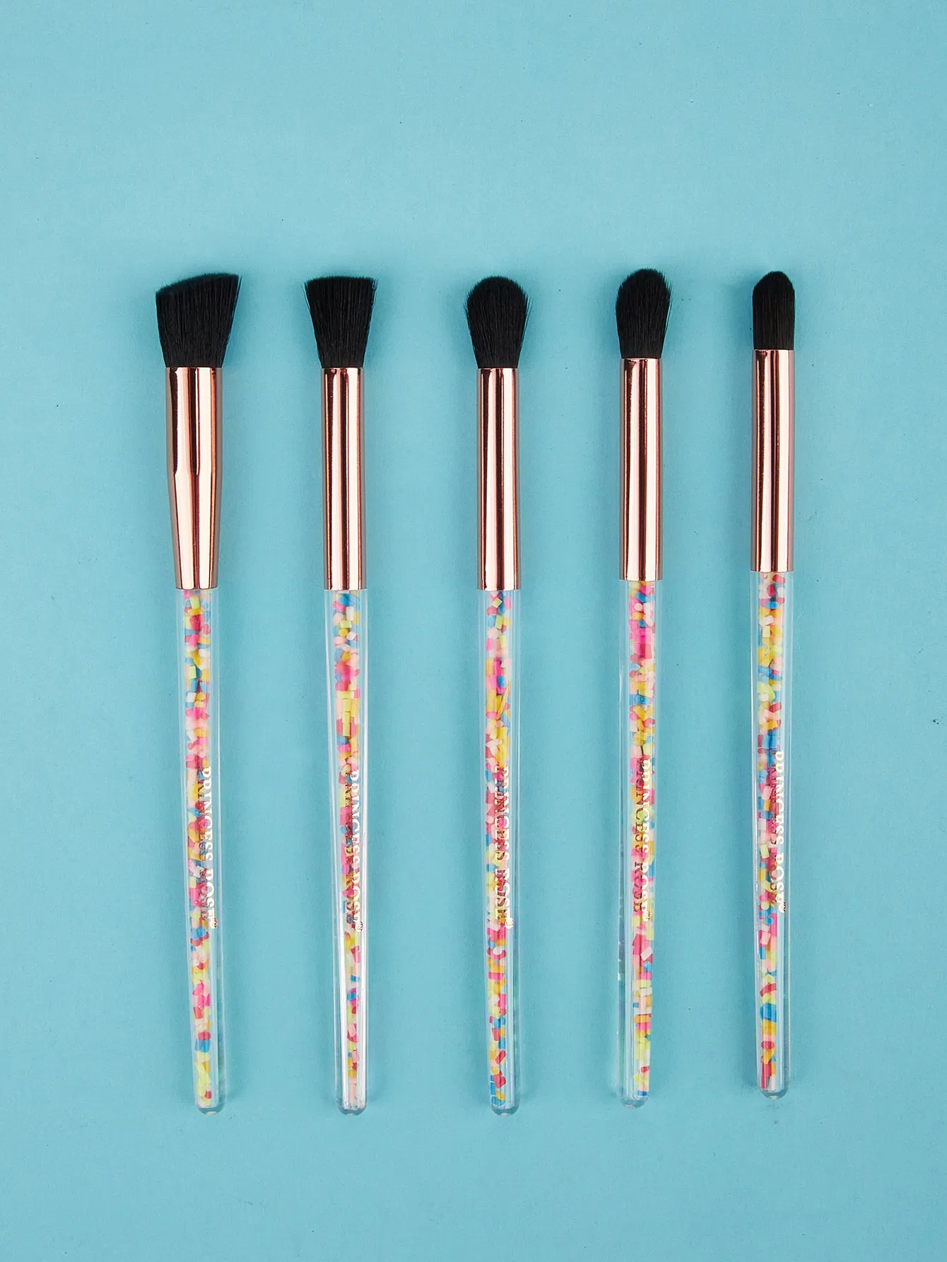 Conjunto de Pincéis de Maquiagem Plush Beautichen New 10PCS - Pincéis de Iluminador, Corretivo, Contorno, Sombra e Blush, Kit Completo