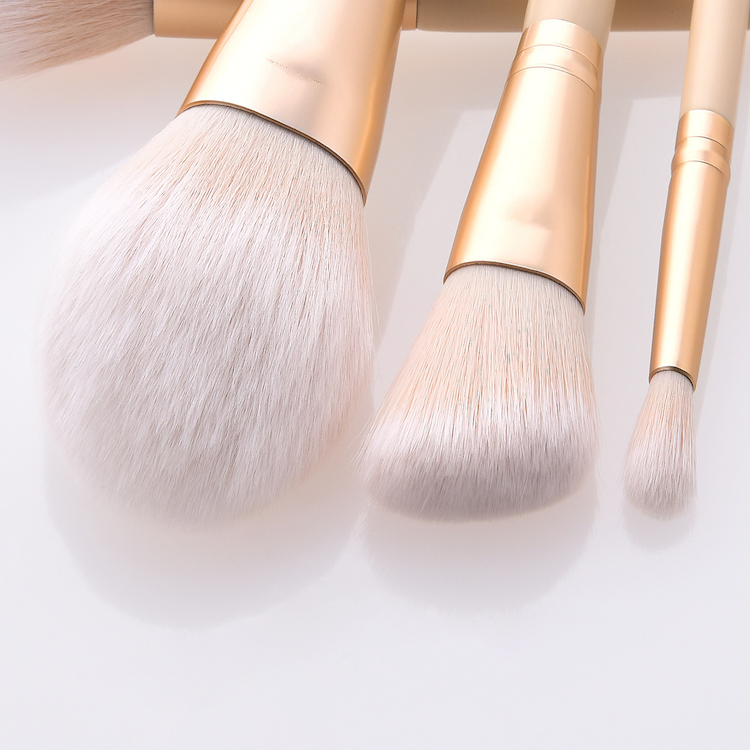 10PCS Conjunto de Pincéis de Maquiagem Pincel de Fundação Kabuki Sintético Premium Pincel de Mistura Pó Facial Blush Corretivos Sombras de Olho Conjunto de Pincéis de Maquiagem