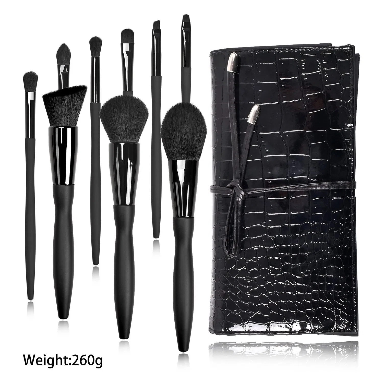 Conjunto de Pincéis de Maquiagem para Produtos Cosméticos por Atacado 9PCS Ferramentas de Beleza para Sombra e Base