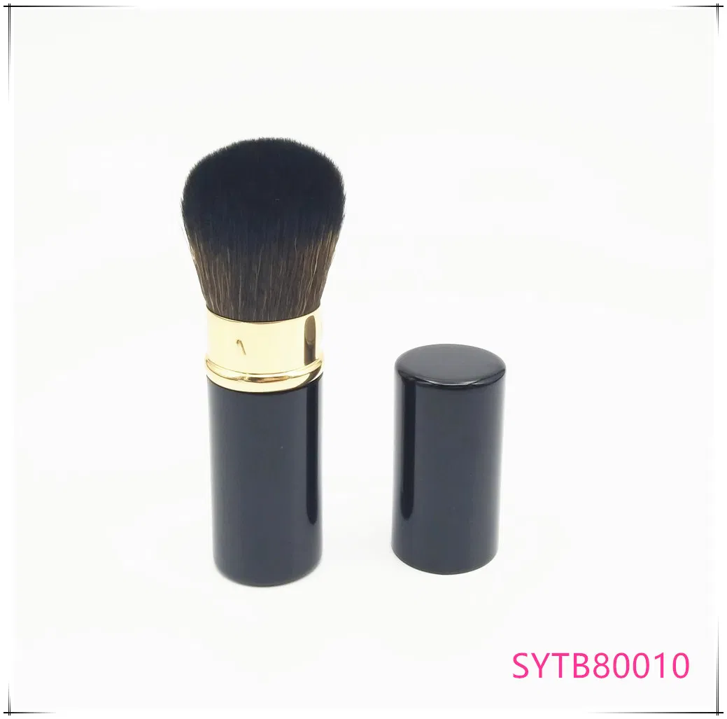 Pincel de Blush em Metal Profissional para Maquiagem em Pó