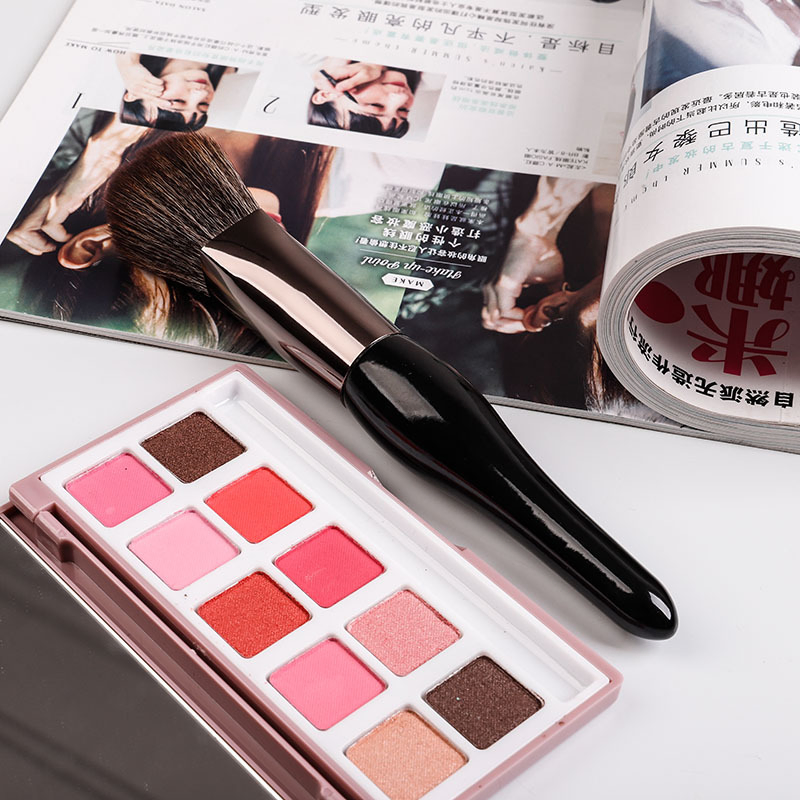 Pó Blush Solto Vegano Único com Pincel Kabuki