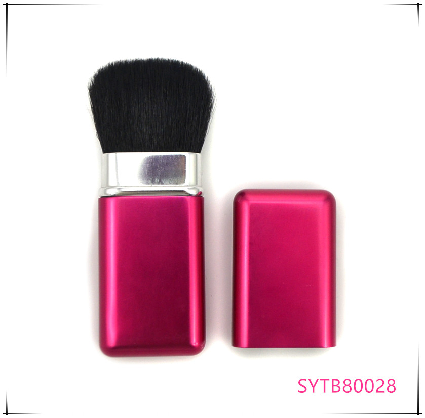 Pincel de Blush em Metal Profissional para Maquiagem em Pó