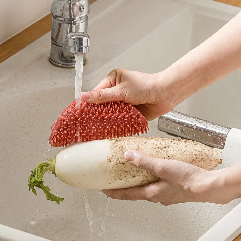 Esponja de Silicone para Lavagem de Louça Purificadora Ferramenta de Limpeza de Cozinha Esg16017