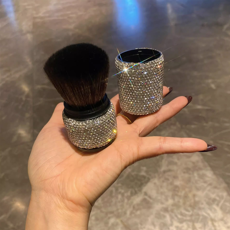 Pincéis de Maquiagem Profissional por Atacado Produtos de Beleza Pincel para Blush Pincel para Iluminador Pincel para Pó Pincel de Maquiagem de Viagem