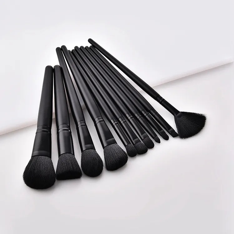 11PCS Conjunto de Pincéis de Maquiagem Profissional Personalizado com Logo