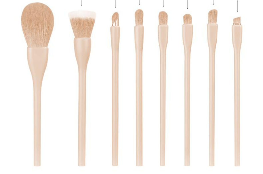 8 PCS Concealer Soft Hair High Quality Portable Travel Makeup Brush Set