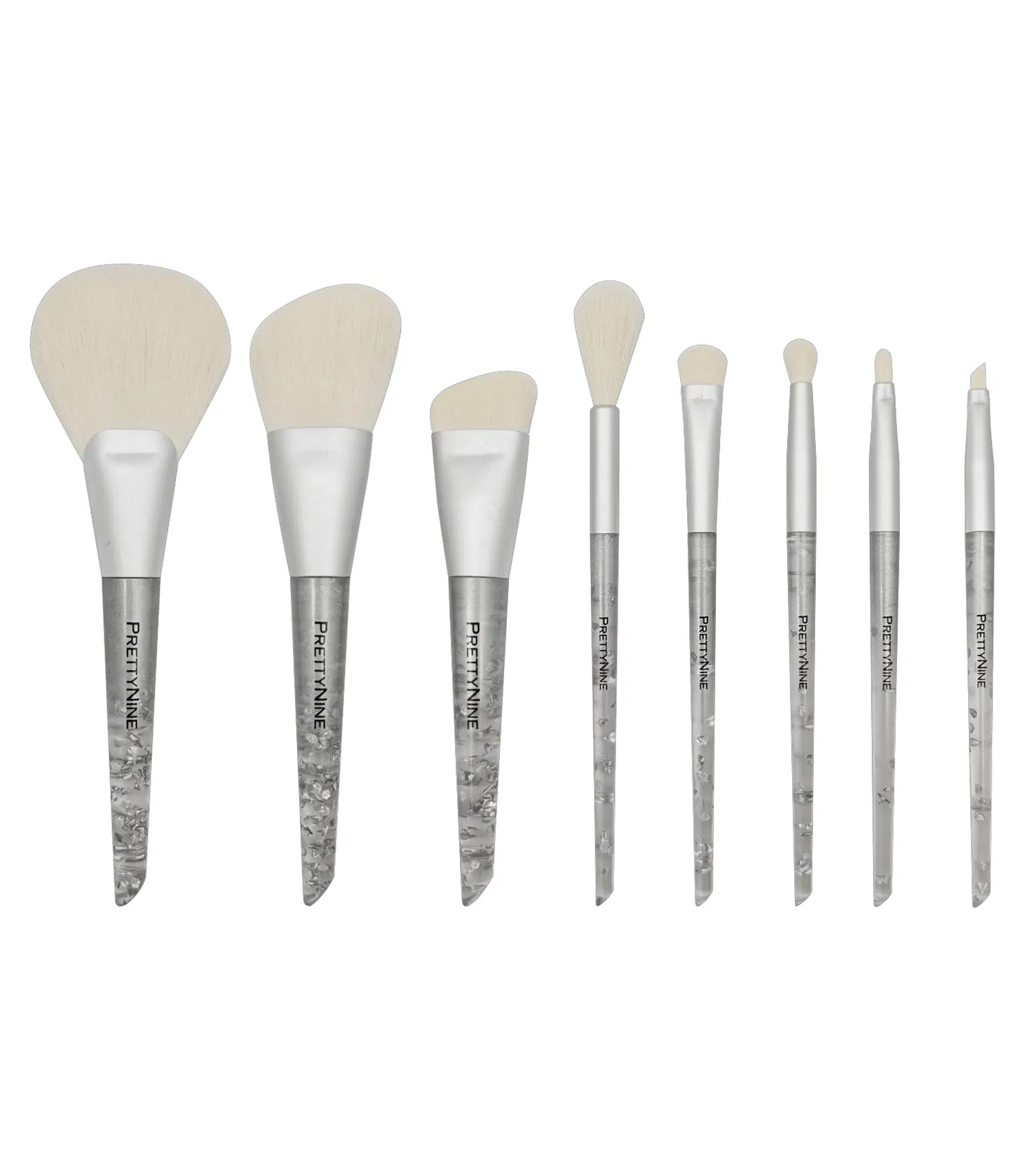 Conjunto de Pincéis de Maquiagem Ecológicos e Práticos para Vidas Ocupadas