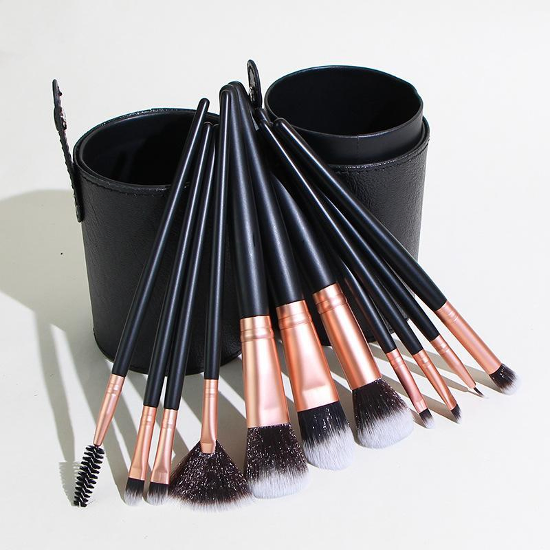 Conjunto de Pincéis de Maquiagem da Marca OEM 11PCS Pincéis Cosméticos