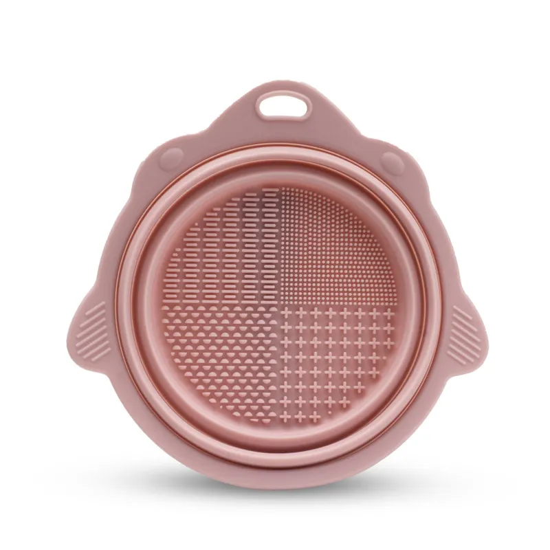 Limpeza de Pincéis de Maquiagem de Silicone, Escova para Limpeza de Pincéis de Fundação, Almofada para Lavagem de Pincéis, Gel de Limpeza para Pincéis, Ferramenta Manual