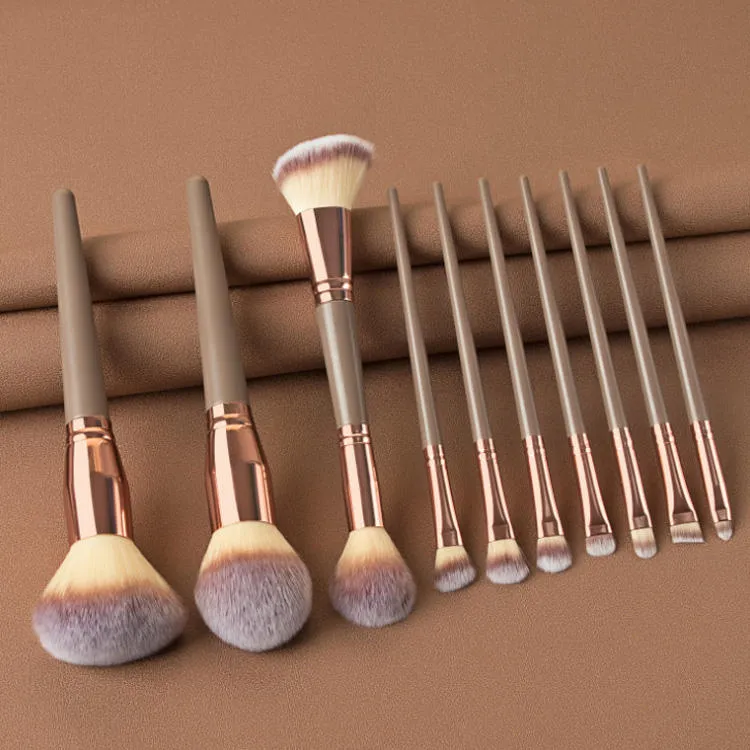Conjunto de Pincéis de Maquiagem de Luxo com Dupla Ponta por Atacado