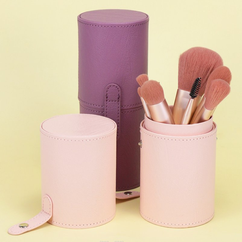 Venda Quente 11 PCS Conjunto de Pincéis de Maquiagem Roxo Profissional para Base em Creme e Pó