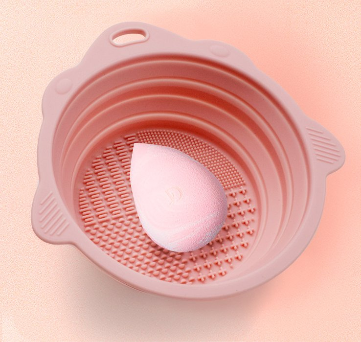 Limpeza de Pincéis de Maquiagem de Silicone, Escova para Limpeza de Pincéis de Fundação, Almofada para Lavagem de Pincéis, Gel de Limpeza para Pincéis, Ferramenta Manual