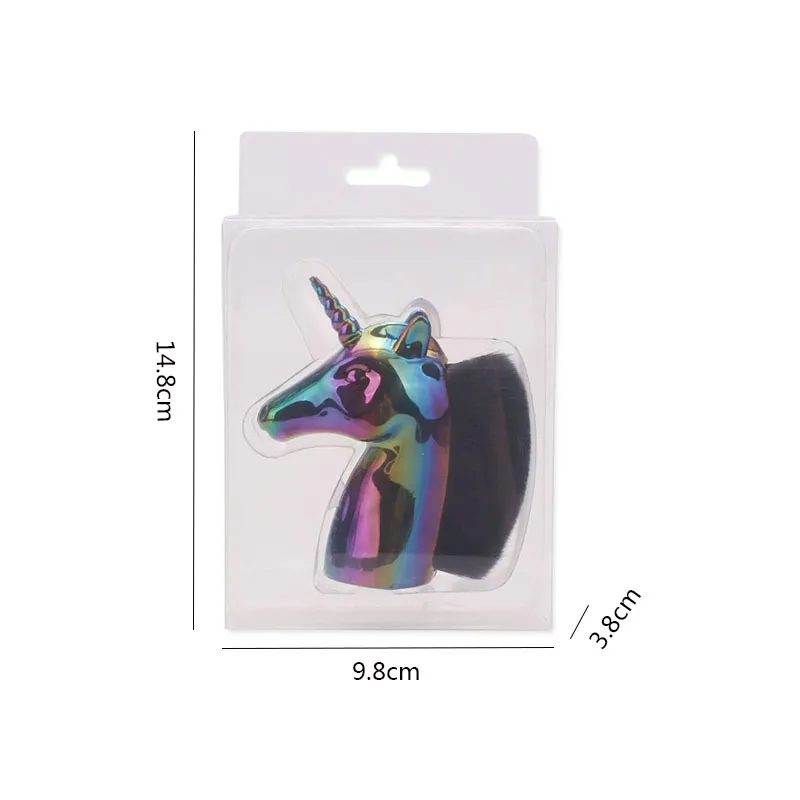 Ferramenta de Beleza Pincel de Maquiagem Manicure Escova Personalizada para Limpeza de Poeira de Unhas Angulada