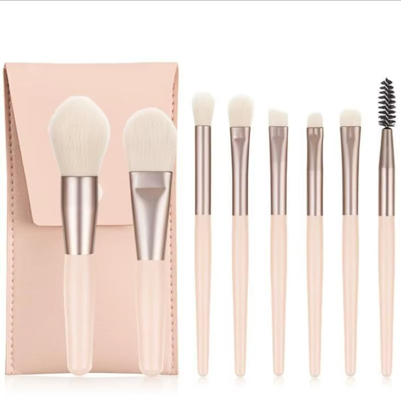 8PCS Quatro Cores Qualidade Profissional 2020 Conjunto de Pincéis de Maquiagem