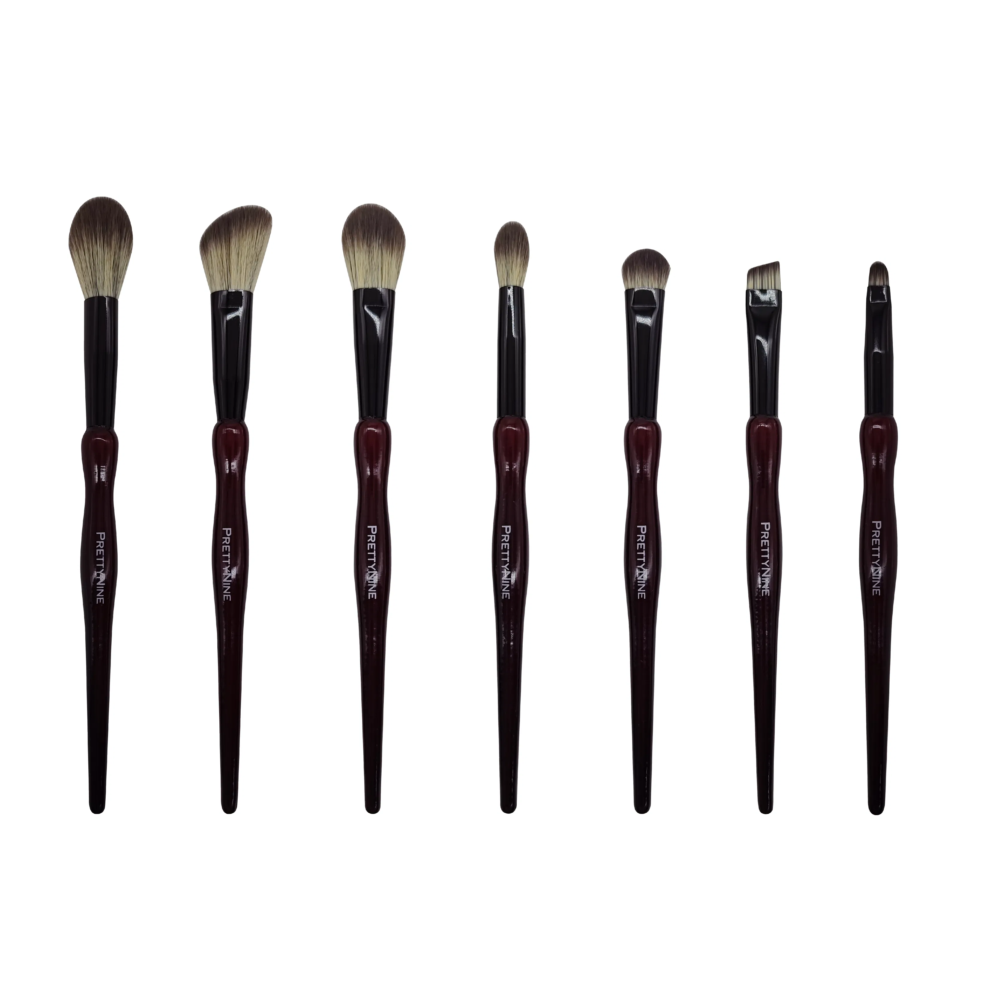 Conjunto de Pincéis de Sombra de Olhos OEM com Logo Personalizado Ferramenta de Maquiagem Profissional Kit por Atacado com Bolsa de Viagem