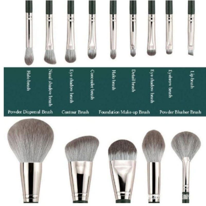 Venda Quente 14 PCS Equipamento de Beleza de Luxo Conjunto de Pincéis de Maquiagem para Cosméticos