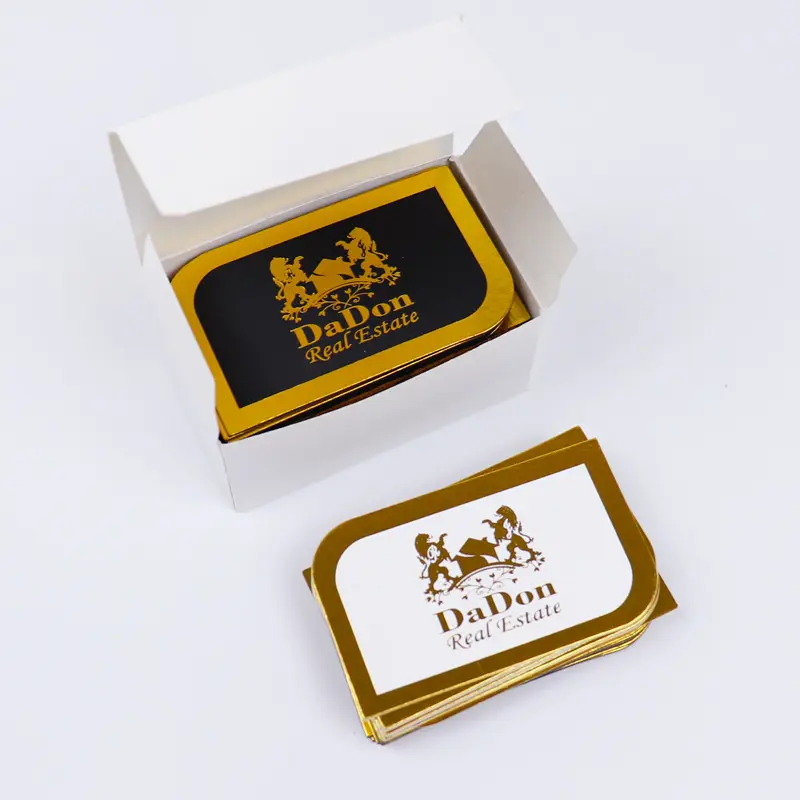 High-Quality Real Estate Foil Print Business Visiting Card Design Online Suppliers, Factories