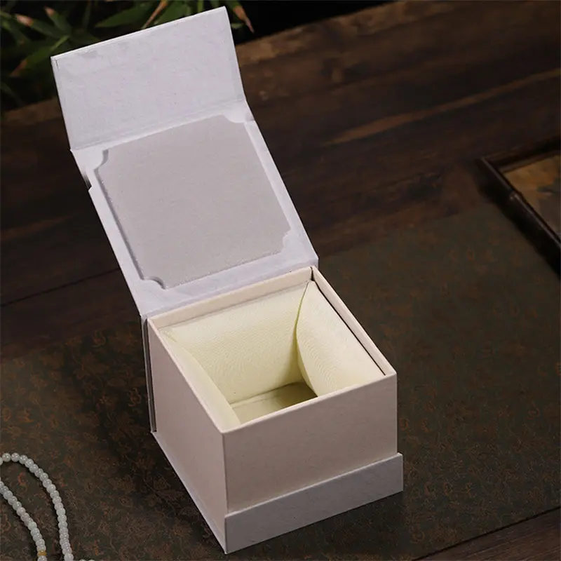 Custom Customized Book Type Rigid Magnetic Cardboard Gift Boxes Square With Inner Support Supplier, Factory