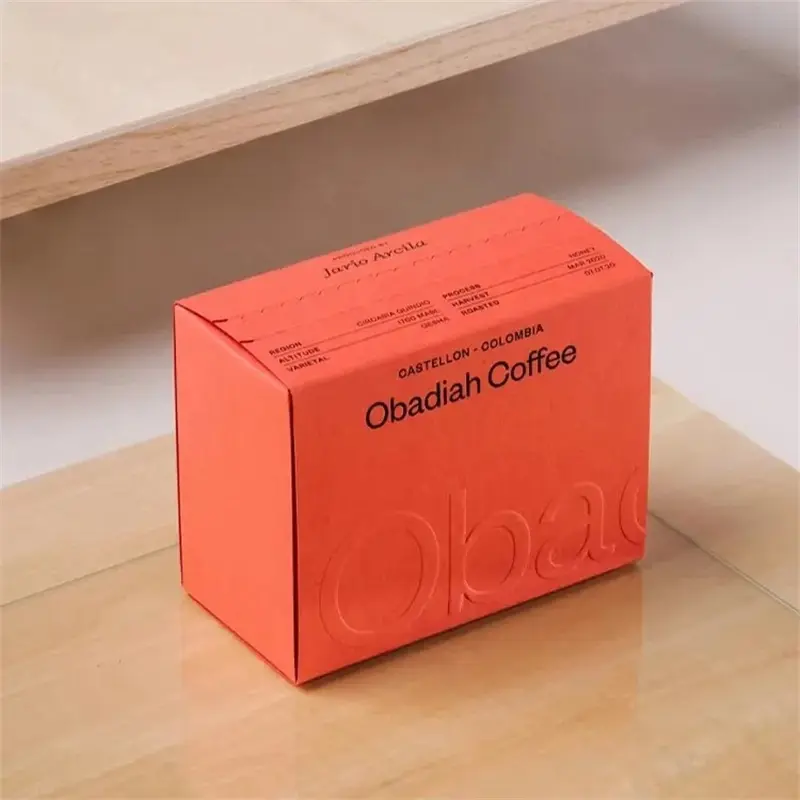 High-Quality Embossing Craft Cosmetics Paper Box Printing Supplier, Service
