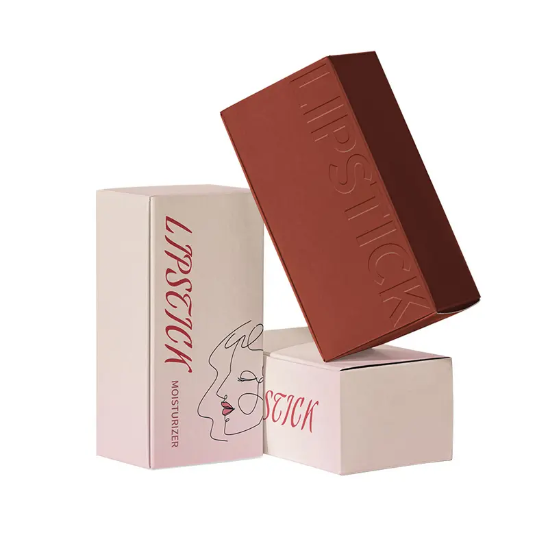 High-Quality Embossing Craft Cosmetics Paper Box Printing Supplier, Service