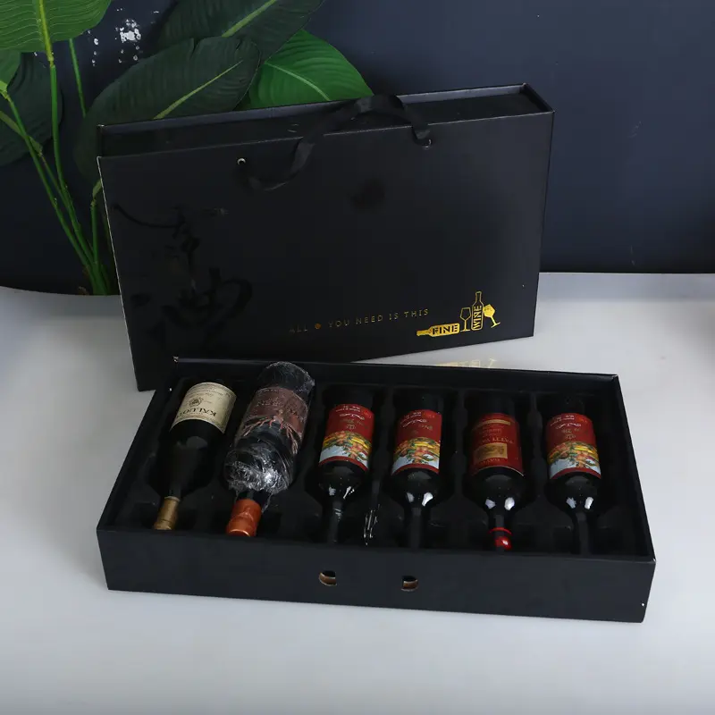 Custom Customized Design Personalised Wine Package Gift Boxes For Wine Glasses Factory, Factories
