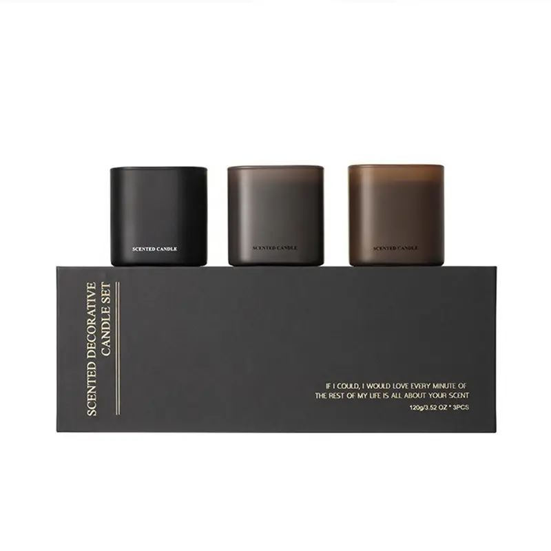 Custom Customized Bronze Foil Stamping Candle Box With Insert Factory, Factories