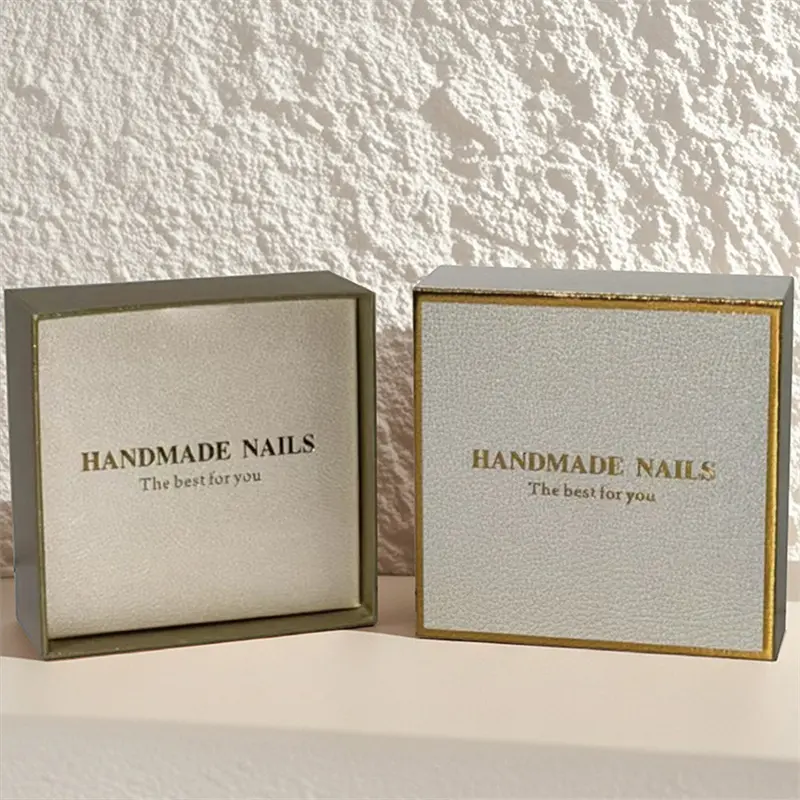 Custom Customized Stamping Craft Handmade Nail Art Printed Gift Boxes Factory, Service