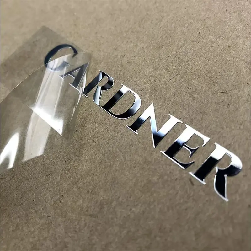 High-Quality Customized Personalized Crystals Metallic Sticker Printing Supplier, Factories