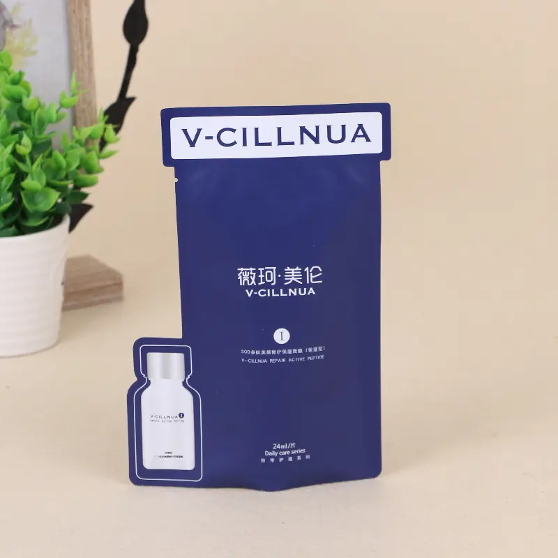 High-Quality Matte Aluminum Foil Pouches from China Suppliers | Factory for Vickers-Melon SOD Peptide Beauty Mask 24ml Supplier, Service