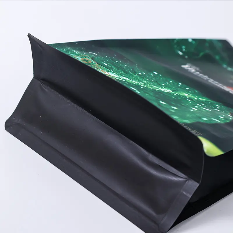 Custom Design Aluminum Coffee Bags Stand Up Pouches Design With Valve