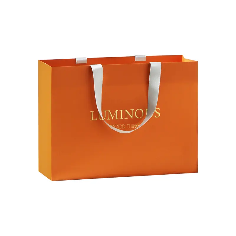 Custom Personalised Hot Stamping Paper Goodie Bags For Business Supplier, Suppliers