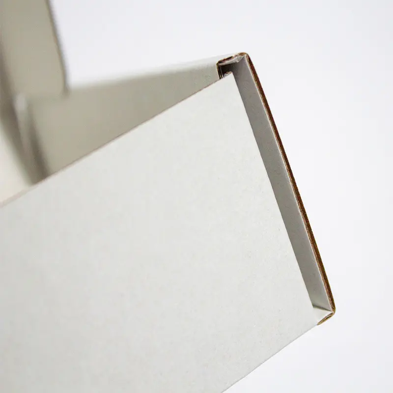 Custom Printed Necklace Shipping Flat Cardboard White Jewelry Mailer Boxes